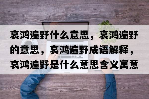 哀鴻遍野什么意思，哀鴻遍野的意思，哀鴻遍野成語(yǔ)解釋?zhuān)櫛橐笆鞘裁匆馑己x寓意