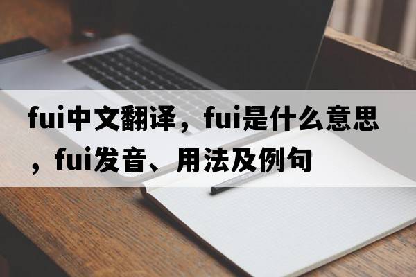 fui中文翻譯，fui是什么意思，fui發(fā)音、用法及例句