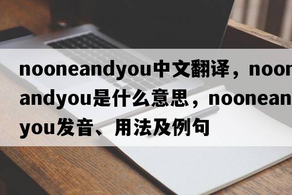 nooneandyou中文翻譯，nooneandyou是什么意思，nooneandyou發(fā)音、用法及例句