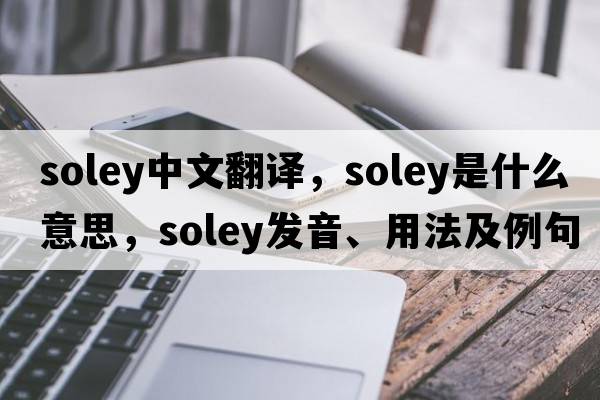 Soley中文翻譯，Soley是什么意思，Soley發(fā)音、用法及例句