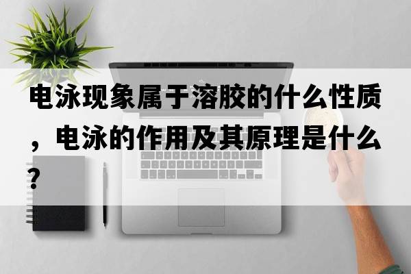 電泳現象屬于溶膠的什么性質(zhì)，電泳的作用及其原理是什么？