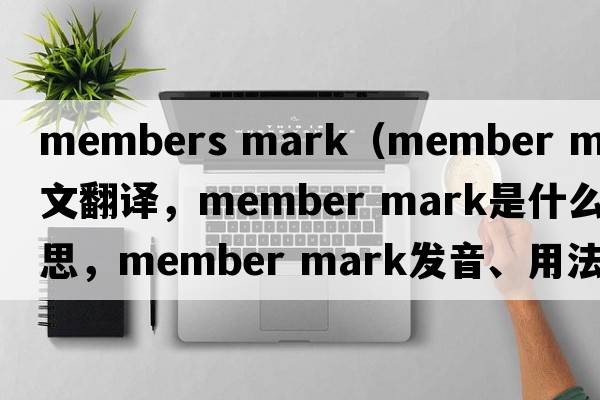 members mark（member mark中文翻譯，member mark是什么意思，member mark發(fā)音、用法及例句）