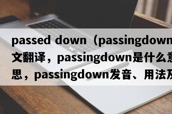 passed down（passingdown中文翻譯，passingdown是什么意思，passingdown發(fā)音、用法及例句）