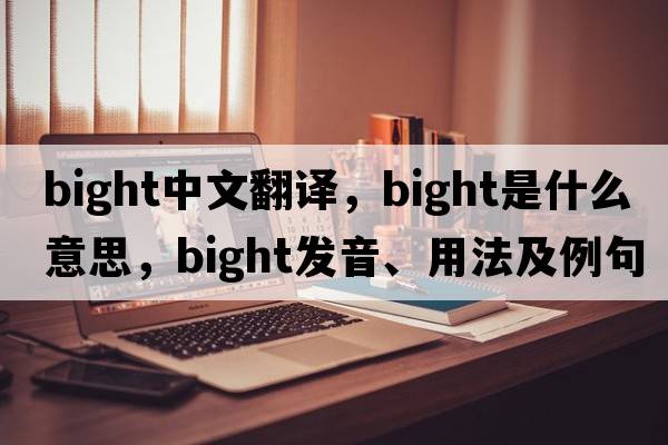 bight中文翻譯，bight是什么意思，bight發(fā)音、用法及例句