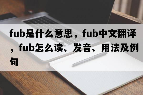 fub是什么意思，fub中文翻譯，fub怎么讀、發(fā)音、用法及例句