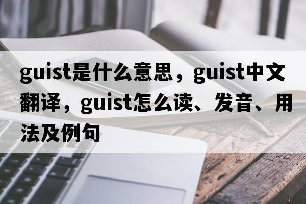 Guist是什么意思，Guist中文翻譯，Guist怎么讀、發(fā)音、用法及例句