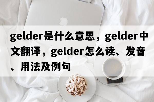 gelder是什么意思，gelder中文翻譯，gelder怎么讀、發(fā)音、用法及例句