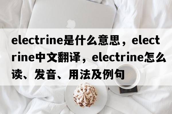 electrine是什么意思，electrine中文翻譯，electrine怎么讀、發(fā)音、用法及例句