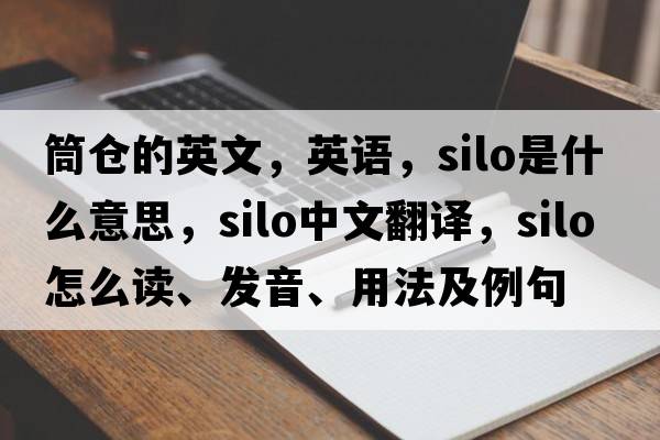 筒倉的英文，英語(yǔ)，silo是什么意思，silo中文翻譯，silo怎么讀、發(fā)音、用法及例句