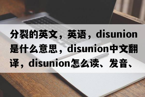 分裂的英文，英語(yǔ)，disunion是什么意思，disunion中文翻譯，disunion怎么讀、發(fā)音、用法及例句