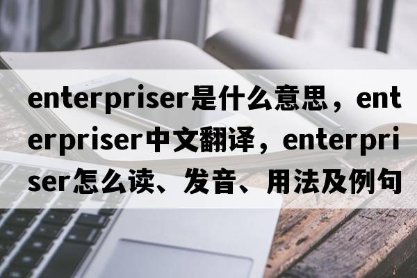 enterpriser是什么意思，enterpriser中文翻譯，enterpriser怎么讀、發(fā)音、用法及例句