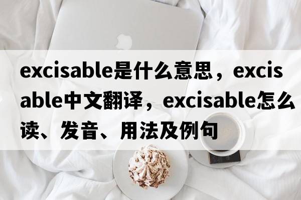 excisable是什么意思，excisable中文翻譯，excisable怎么讀、發(fā)音、用法及例句