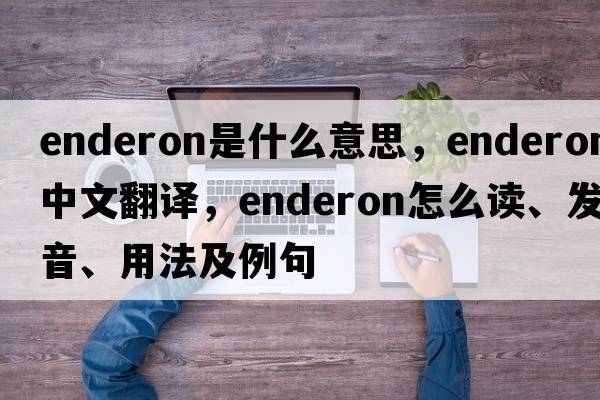 enderon是什么意思，enderon中文翻譯，enderon怎么讀、發(fā)音、用法及例句