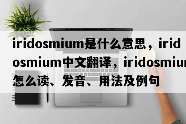 iridosmium是什么意思，iridosmium中文翻譯，iridosmium怎么讀、發(fā)音、用法及例句