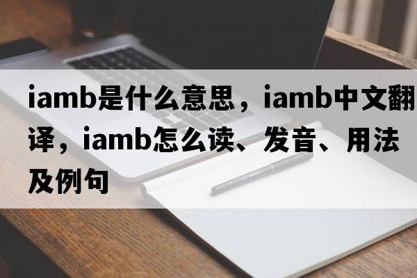 iamb是什么意思，iamb中文翻譯，iamb怎么讀、發(fā)音、用法及例句