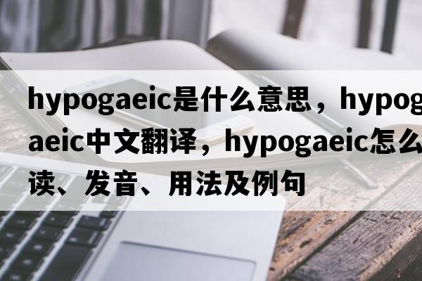 hypogaeic是什么意思，hypogaeic中文翻譯，hypogaeic怎么讀、發(fā)音、用法及例句