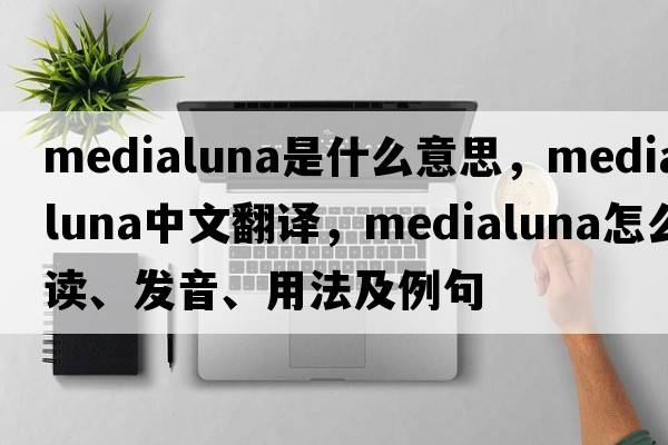 Medialuna是什么意思，Medialuna中文翻譯，Medialuna怎么讀、發(fā)音、用法及例句