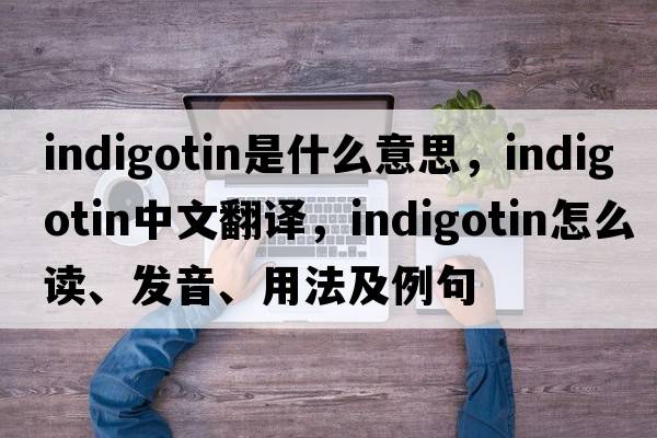 indigotin是什么意思，indigotin中文翻譯，indigotin怎么讀、發(fā)音、用法及例句