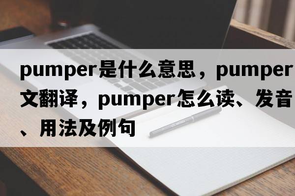 pumper是什么意思，pumper中文翻譯，pumper怎么讀、發(fā)音、用法及例句