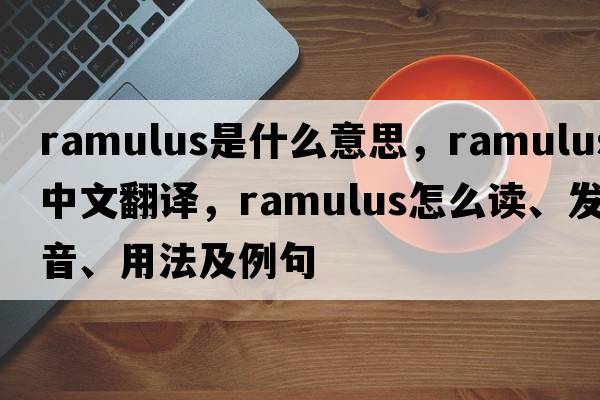 ramulus是什么意思，ramulus中文翻譯，ramulus怎么讀、發(fā)音、用法及例句