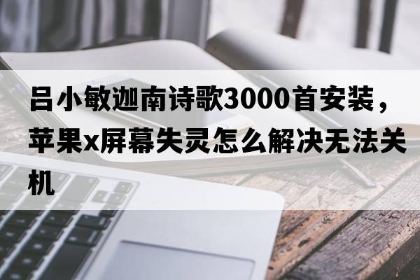 呂小敏迦南詩(shī)歌3000首安裝，蘋(píng)果x屏幕失靈怎么解決無(wú)法關(guān)機