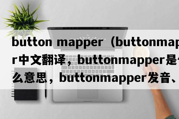 button mapper（buttonmapper中文翻譯，buttonmapper是什么意思，buttonmapper發(fā)音、用法及例句）