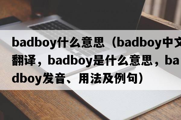 badboy什么意思（badboy中文翻譯，badboy是什么意思，badboy發(fā)音、用法及例句）