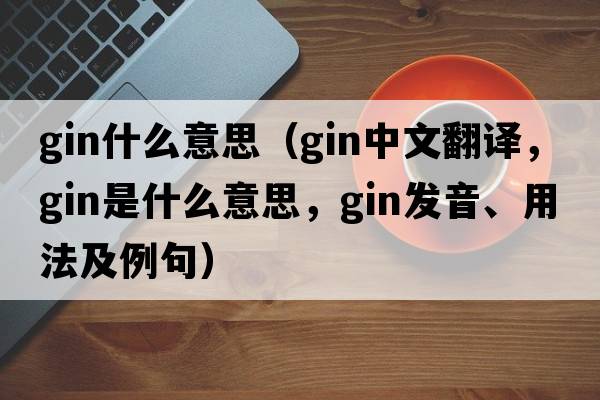 gin什么意思（gin中文翻譯，gin是什么意思，gin發(fā)音、用法及例句）