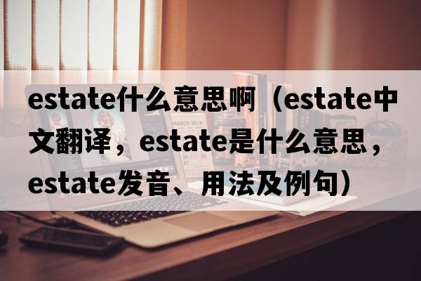 estate什么意思?。╡state中文翻譯，estate是什么意思，estate發(fā)音、用法及例句）