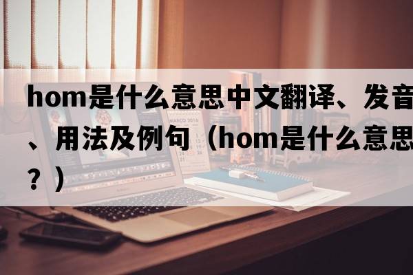hom是什么意思中文翻譯、發(fā)音、用法及例句（Hom是什么意思？）