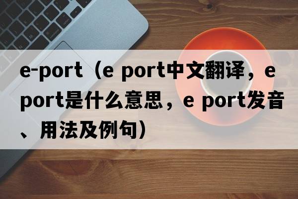 e-port（e port中文翻譯，e port是什么意思，e port發(fā)音、用法及例句）