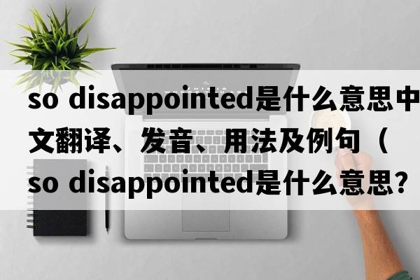so disappointed是什么意思中文翻譯、發(fā)音、用法及例句（So disappointed是什么意思？）
