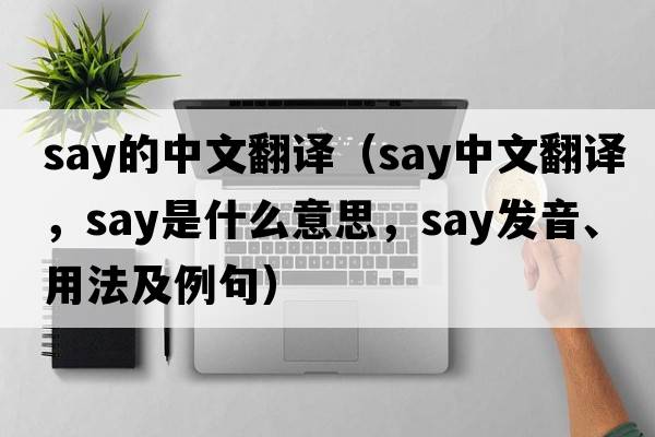 say的中文翻譯（say中文翻譯，say是什么意思，say發(fā)音、用法及例句）