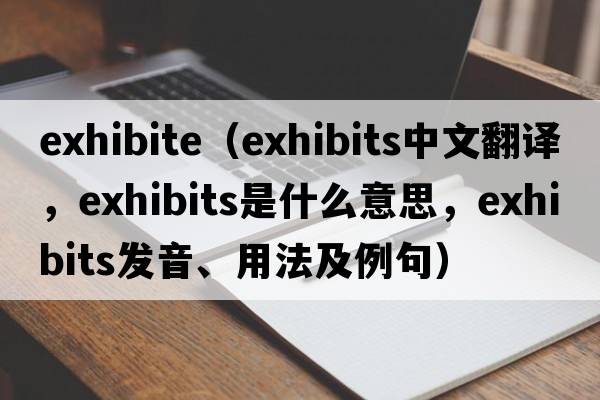exhibite（exhibits中文翻譯，exhibits是什么意思，exhibits發(fā)音、用法及例句）