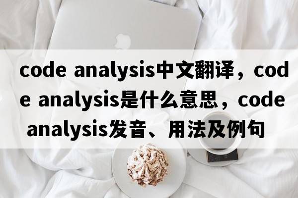 code analysis中文翻譯，code analysis是什么意思，code analysis發(fā)音、用法及例句