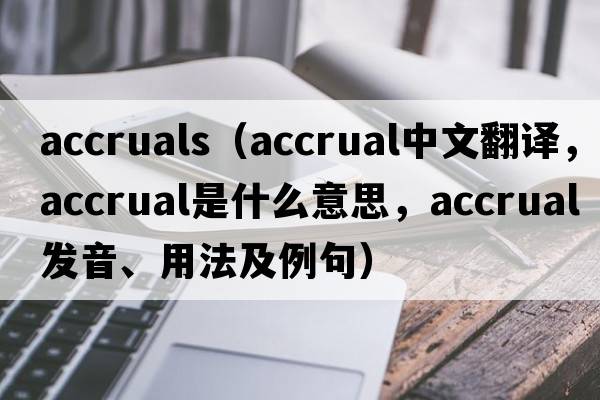 accruals（accrual中文翻譯，accrual是什么意思，accrual發(fā)音、用法及例句）
