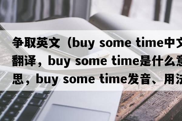 爭取英文（buy some time中文翻譯，buy some time是什么意思，buy some time發(fā)音、用法及例句）