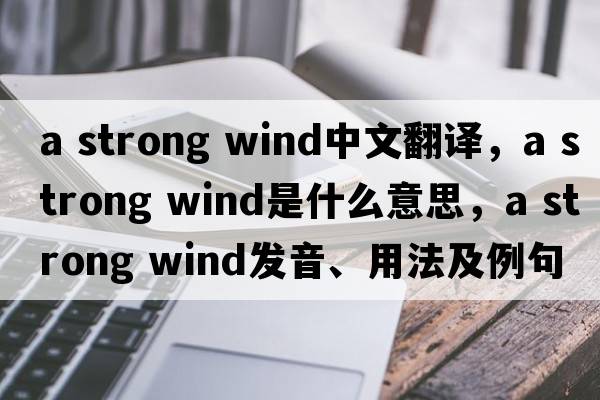a strong wind中文翻譯，a strong wind是什么意思，a strong wind發(fā)音、用法及例句