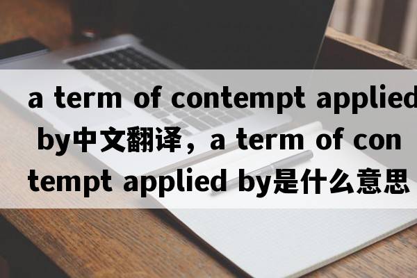 a term of contempt applied by中文翻譯，a term of contempt applied by是什么意思，a term of contempt applied by發(fā)音