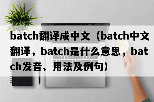 batch翻譯成中文（batch中文翻譯，batch是什么意思，batch發(fā)音、用法及例句）