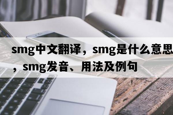 smg中文翻譯，smg是什么意思，smg發(fā)音、用法及例句