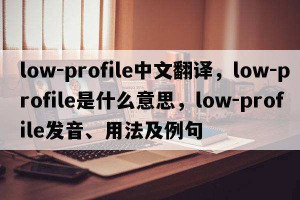 low-profile中文翻譯，low-profile是什么意思，low-profile發(fā)音、用法及例句