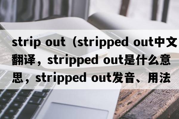 strip out（stripped out中文翻譯，stripped out是什么意思，stripped out發(fā)音、用法及例句）