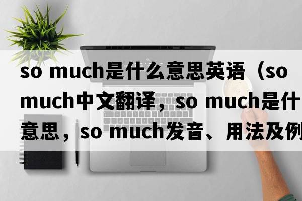 so much是什么意思英語(yǔ)（So much中文翻譯，So much是什么意思，So much發(fā)音、用法及例句）