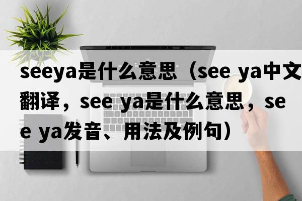 seeya是什么意思（See ya中文翻譯，See ya是什么意思，See ya發(fā)音、用法及例句）