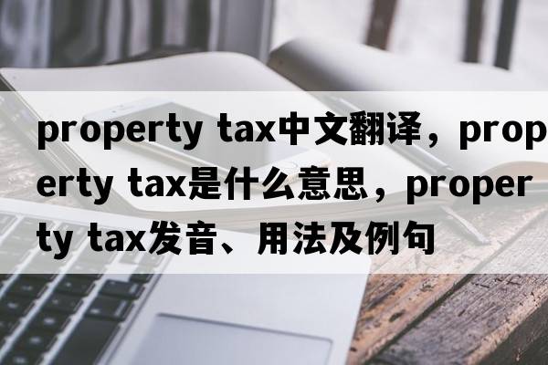 property tax中文翻譯，property tax是什么意思，property tax發(fā)音、用法及例句