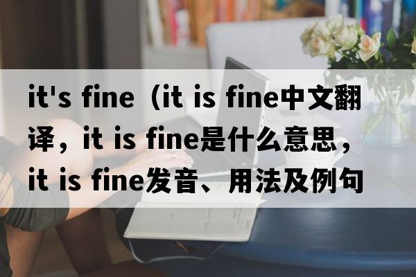it's fine（it is fine中文翻譯，it is fine是什么意思，it is fine發(fā)音、用法及例句）