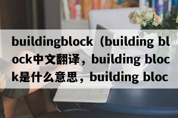 buildingblock（building block中文翻譯，building block是什么意思，building block發(fā)音、用法及例句）