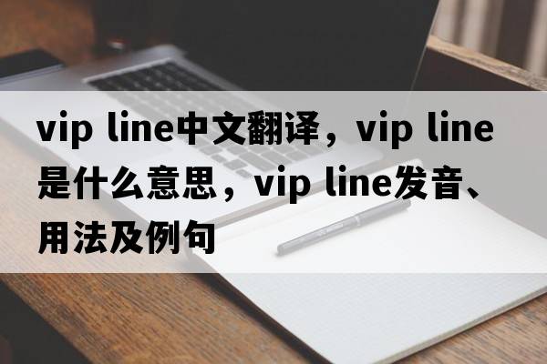 vip line中文翻譯，vip line是什么意思，vip line發(fā)音、用法及例句
