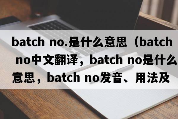 batch no.是什么意思（batch no中文翻譯，batch no是什么意思，batch no發(fā)音、用法及例句）